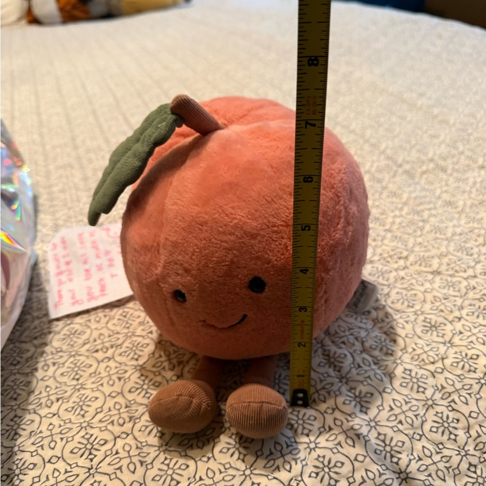 RETIRED PEACH JELLYCAT HTF!!!! - Picture 6 of 7